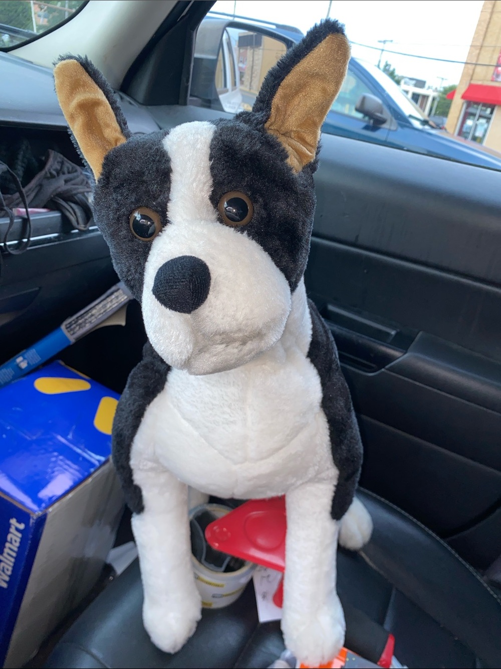 Melissa & Doug Boston Terrier POSEABLE standing